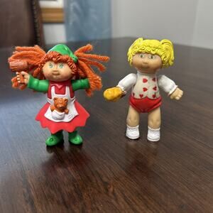 Vintage Cabbage Patch Kids Mini Figures Lot of 2